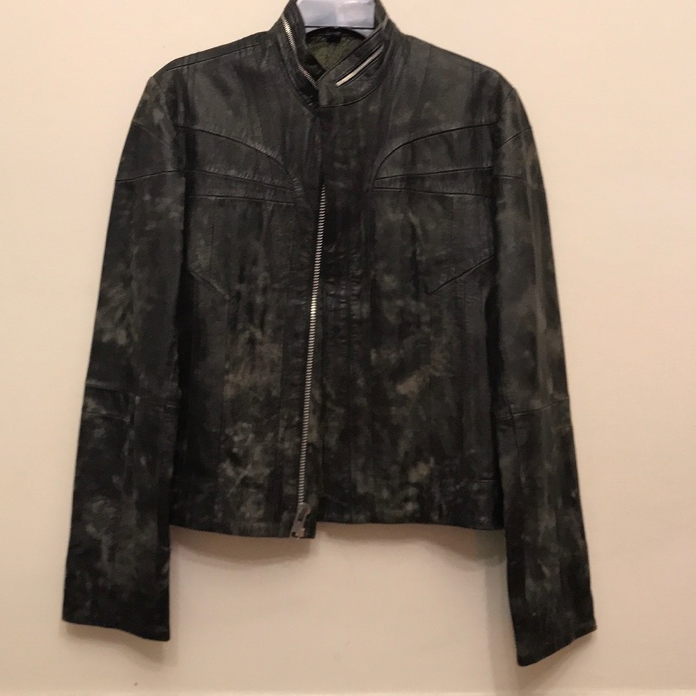 Ernte leather motorcycle jacket